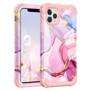 Purple Marble iPhone 11 Pro Max Phone Case